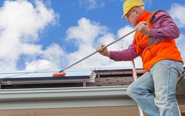 Miles Cross soft wash roof cleaning